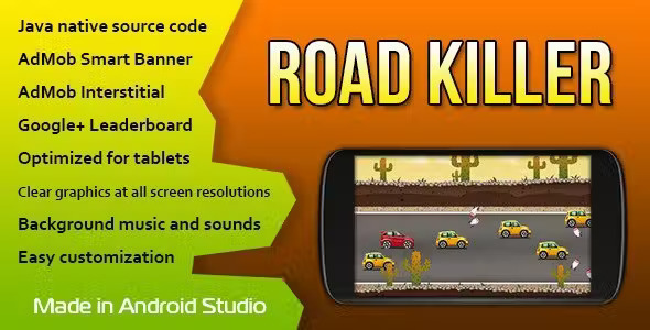 Road Killer with AdMob and Leaderboard